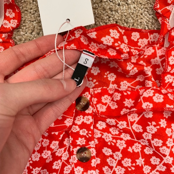 Floral matching top & bottom - Picture 3 of 3